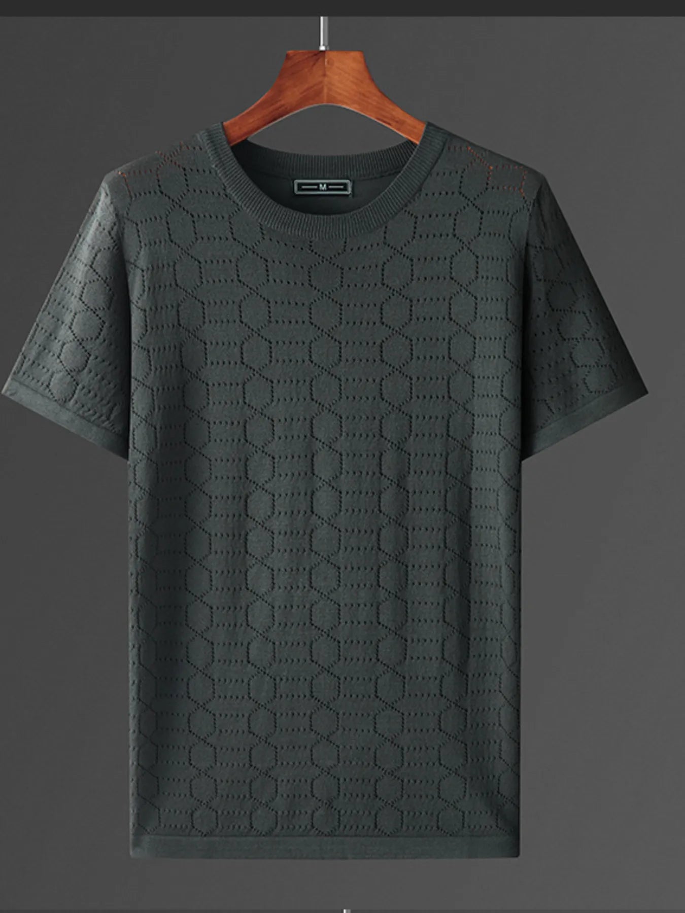 The Atlas Textured Tee-The Calma Edit