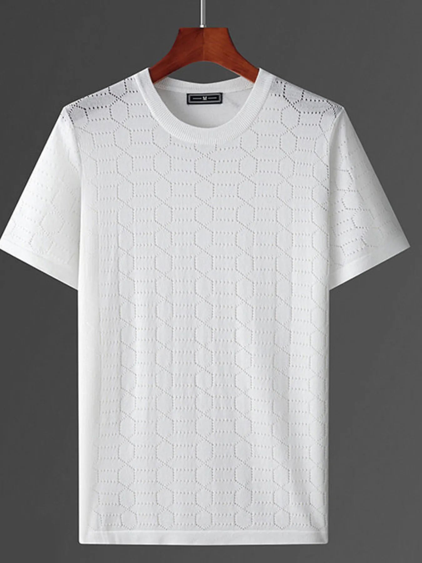 The Atlas Textured Tee-The Calma Edit